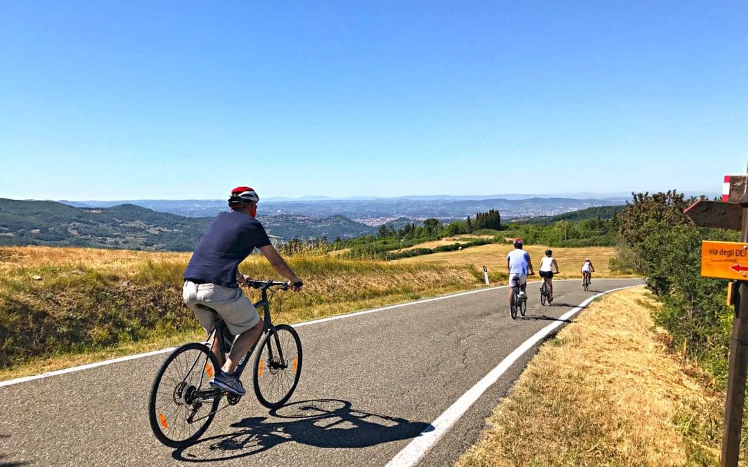 Downhill to Florence bike tour