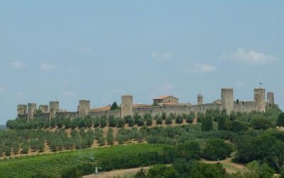 Monteriggioni – one of the most beautiful hilltop town and its ghost