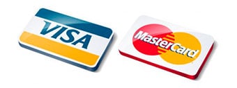 Visa and MasterCard credit card