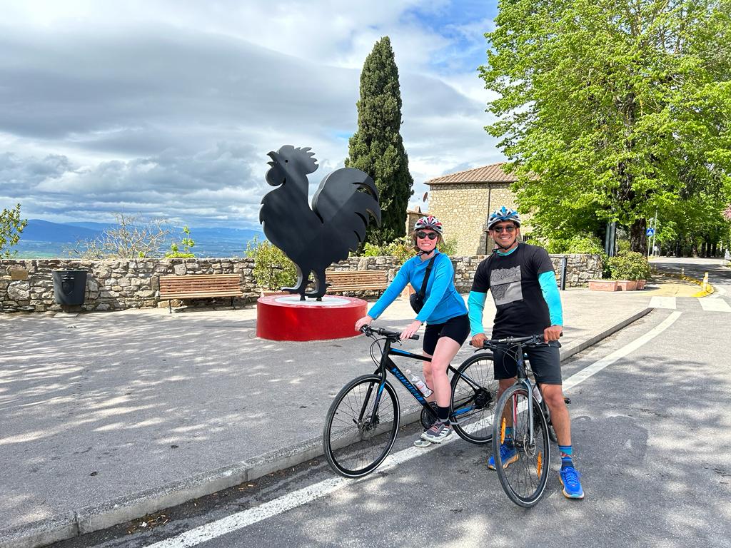 Visit Chianti Classico, a nominated UNESCO World Heritage Site, with a private bike tour