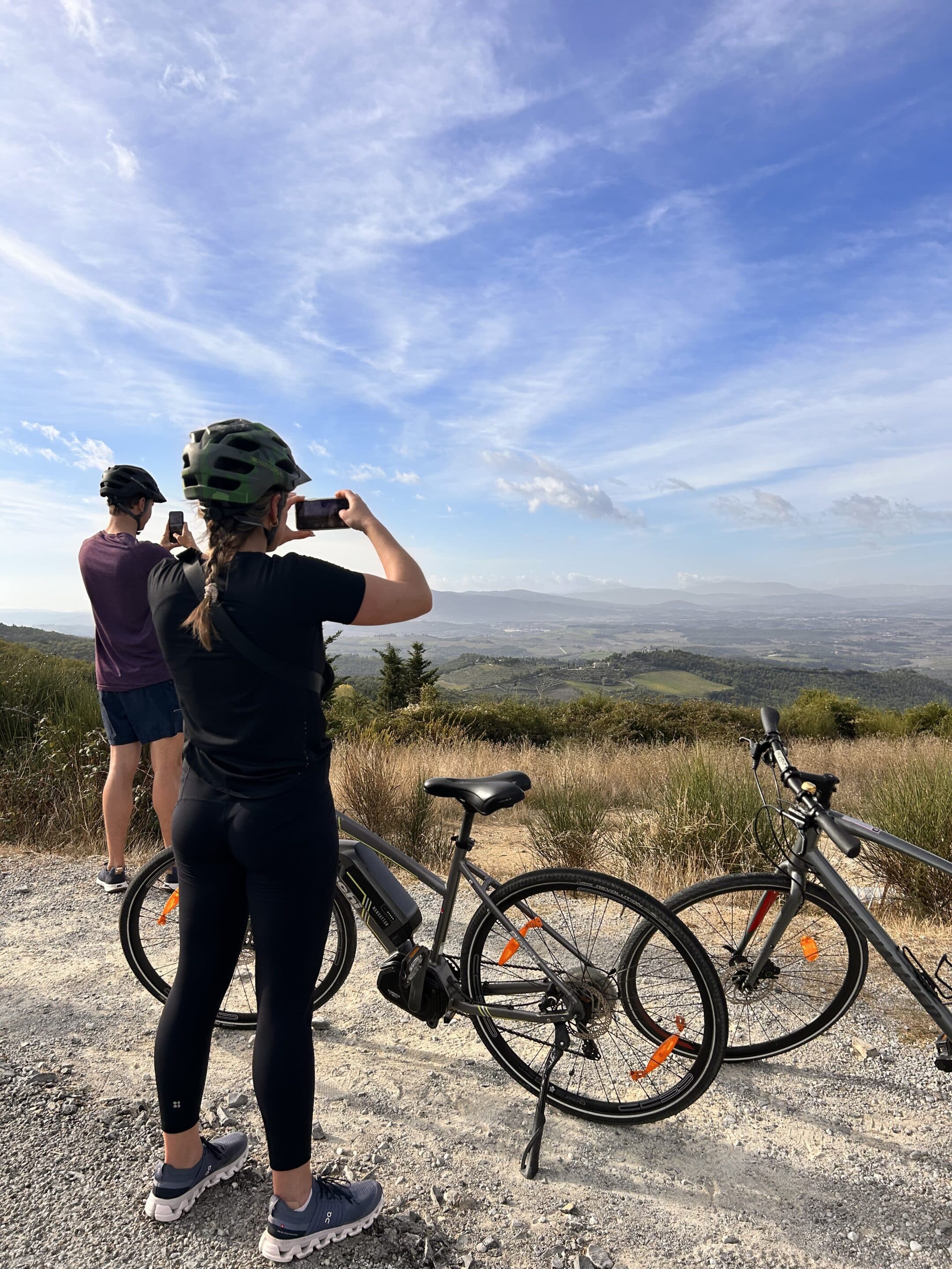 Biking in Tuscany