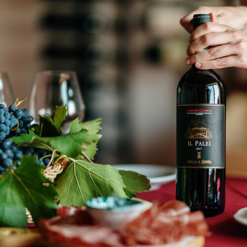 Déjeuner dans le Chianti